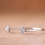 Close-up of a luxurious diamond bracelet showcasing intricate design and elegance.